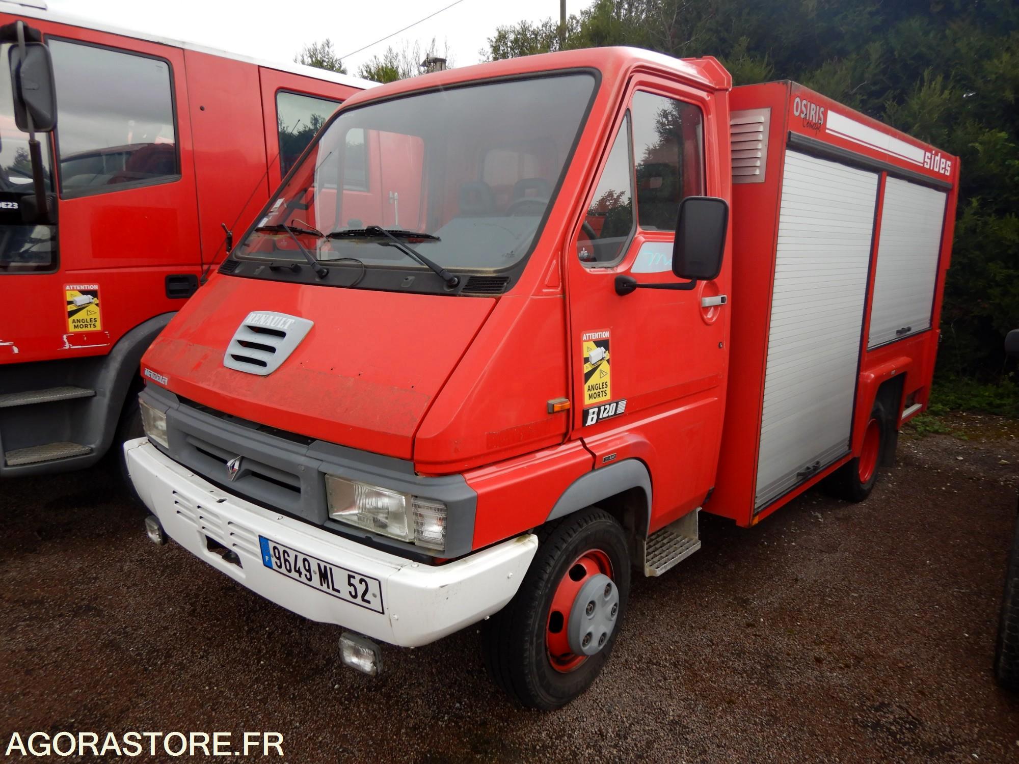 RENAULT B120 Diesel Ex-secours Routier SDIS - Porteurs Routiers D ...