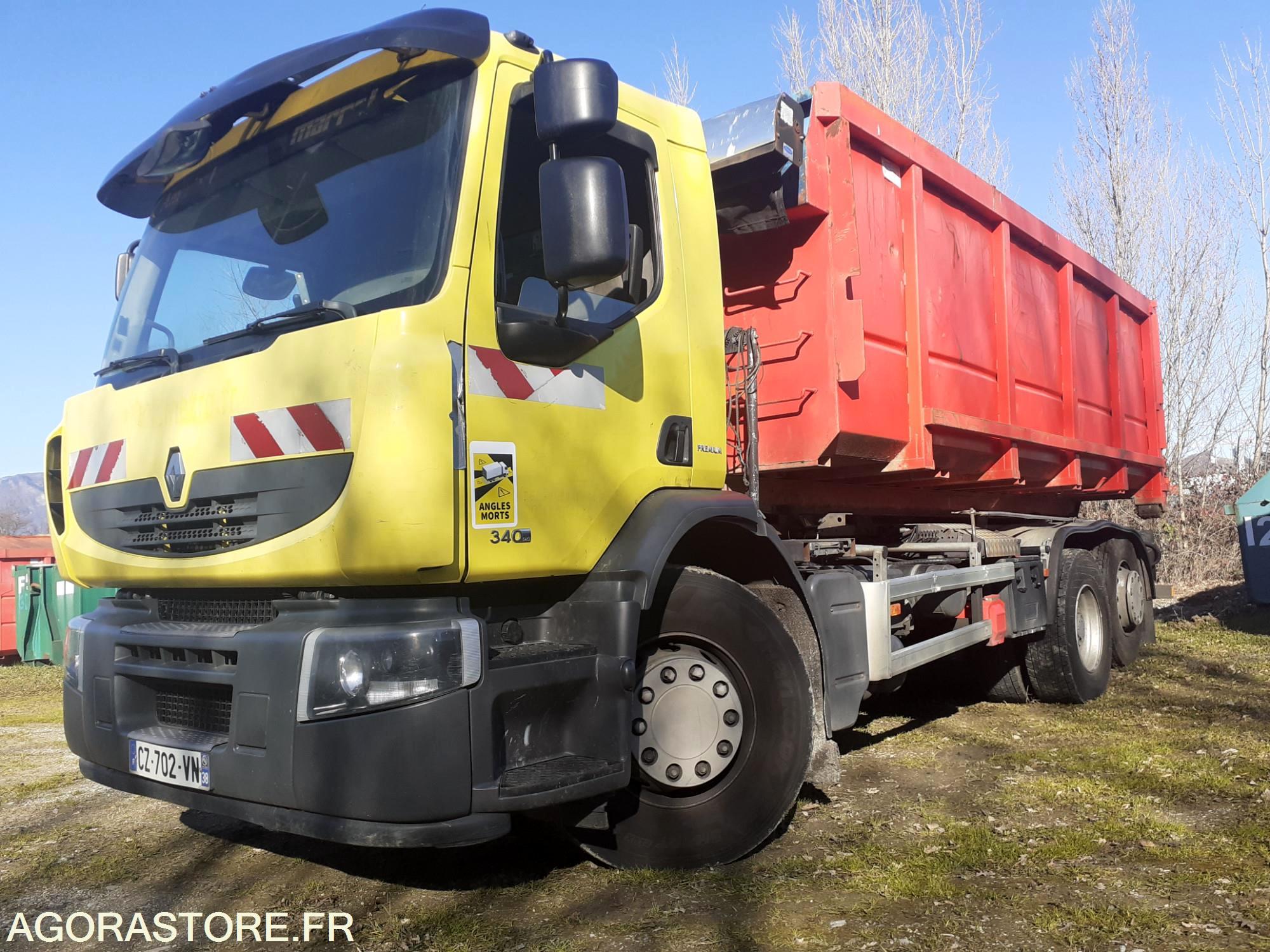 RENAULT TRUCKS PREMIUM 26-340 DXi7 A REPARER 6x2*4 POLYBENNE AVEC BENNE ...