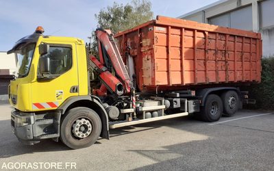 RENAULT TRUCKS PREMIUM 26-370DXi11 6x2*4 GRUE POLYBENNE AVEC BENNE A ...