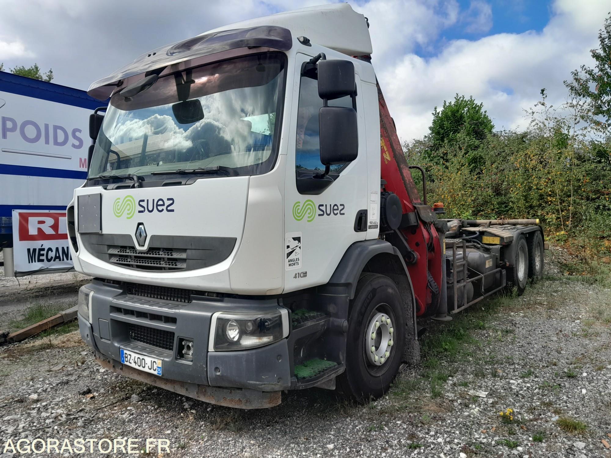 PORTEUR ROUTIER - RENAULT - PREMIUM 26T/BRAS/GRUE - 2007 / 654331 KM ...