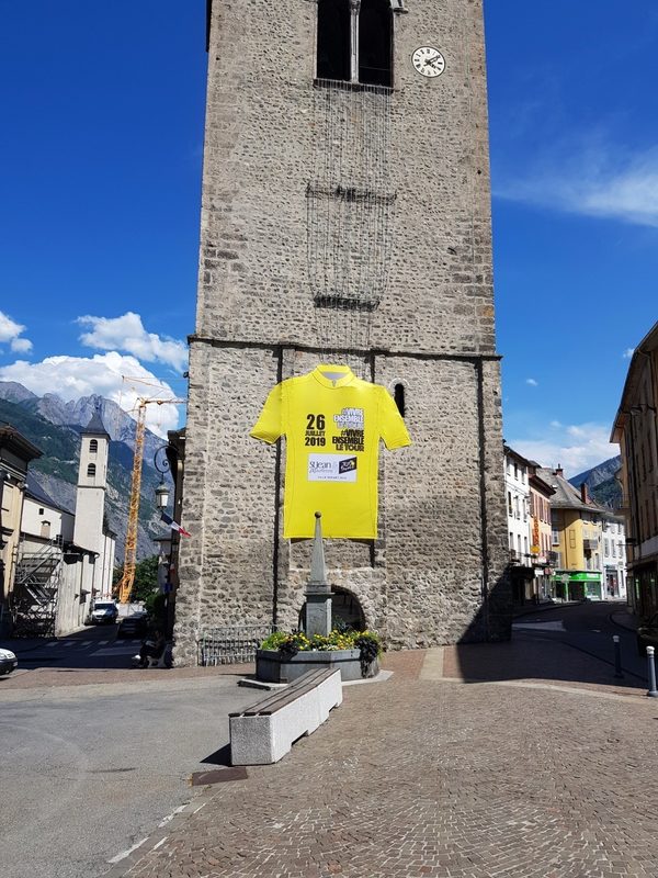 MAILLOT JAUNE GÉANT COLLECTOR TOUR DE FRANCE 2019 : ETAPE ...