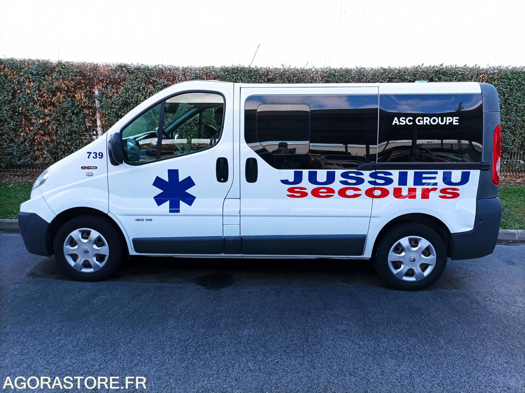 Cx Pm Renault Trafic Vasp Non Roulant Pour Piece