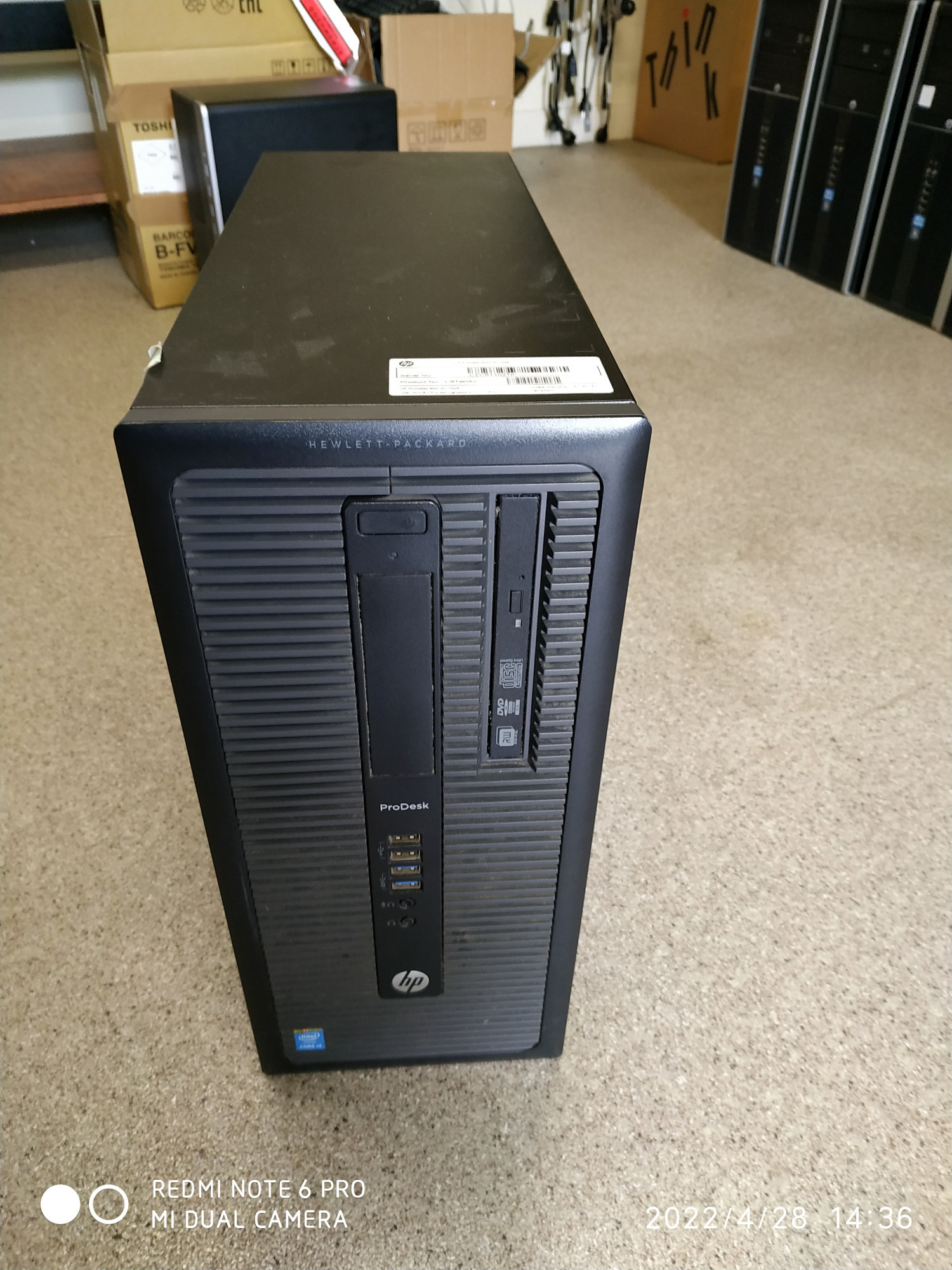 hp prodesk 600 g1twr