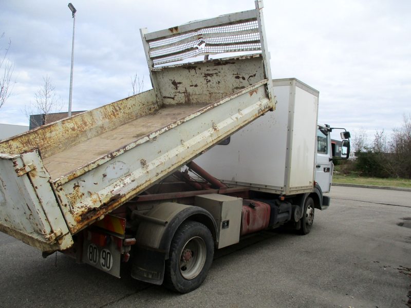 Camion Polybenne Renault S150 (CA096+BN141) - Porteurs Routiers D ...