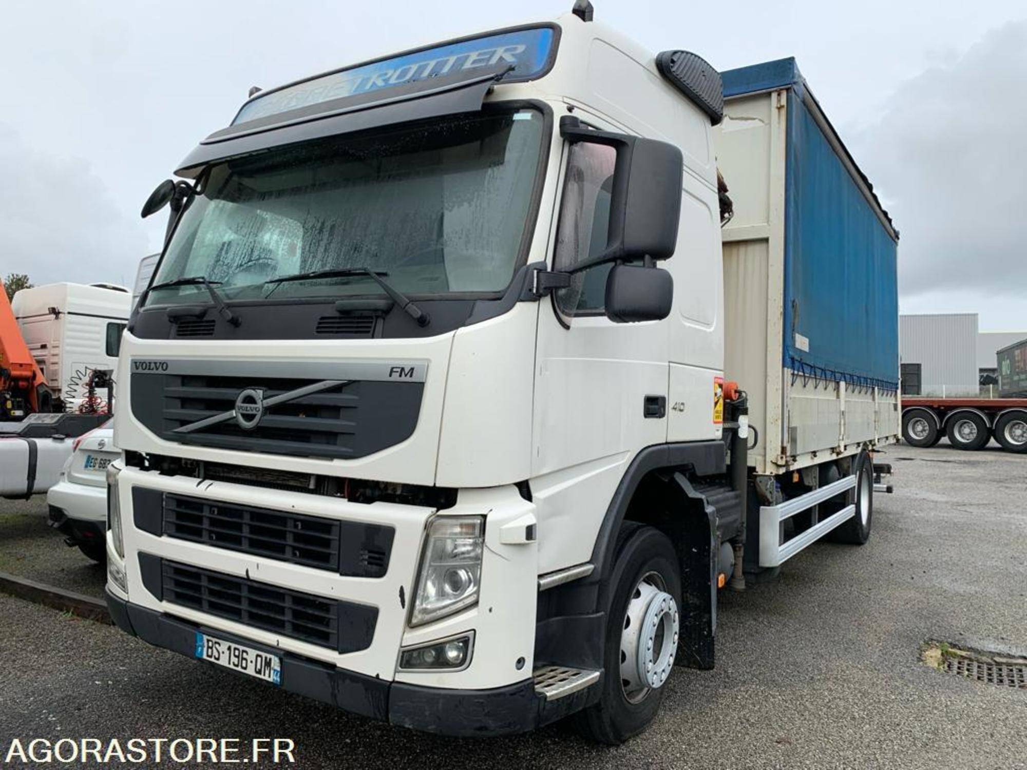 PORTEUR ROUTIER VOLVO FM11 GRUE PALFINGER 2011 1305965 KM Porteurs Routiers D Occasion