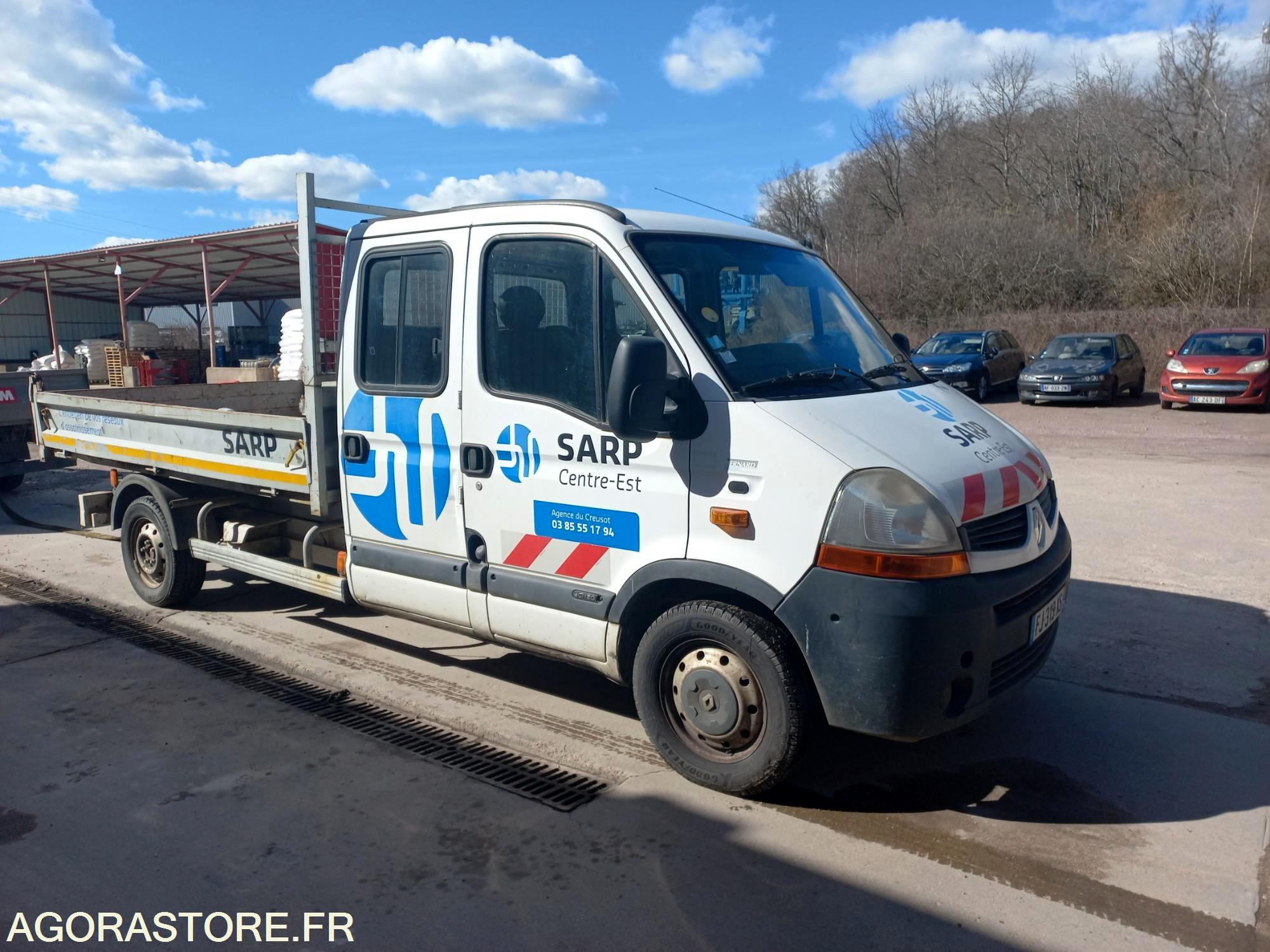 Fourgon Benne Renault Master Km Fj Xs Non